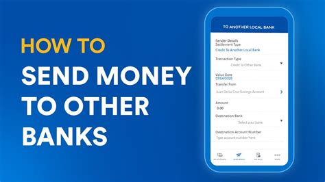 How to Transfer Money to Other Banks Using .